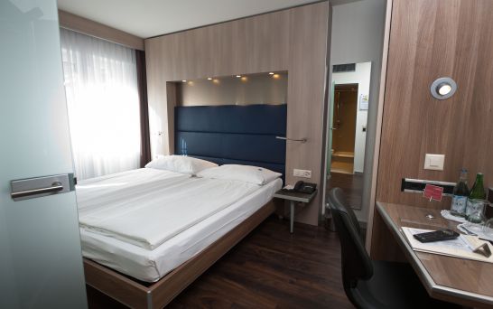 Modern air-conditioned rooms in Zurich.